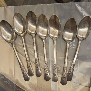 Woodrose 1950s Silverplate